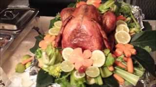 HOWTO DECORATE SPECIAL ROASTED TURKEY [upl. by Kessiah]