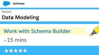 Work with Schema Builder  Data Modeling  Trailhead Salesforce [upl. by Karia769]