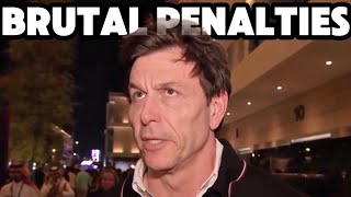 Toto Wolff Interview The Penalties Were BRUTAL [upl. by Rednael]