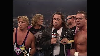 Bret Hart issues challenge to Shawn Michaels for KOTR 1997 Sunny Days Promo 1997 WWF [upl. by Teryn694]