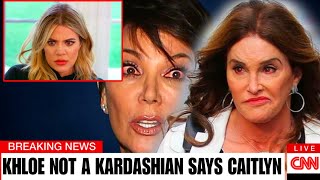 Caitlyn Jenner REVEALS PAPERS That Prove Khloe Is Not A Kardashian [upl. by Darees219]