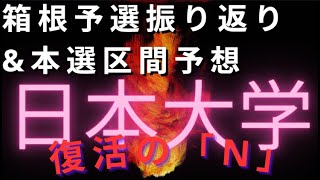 【箱根駅伝予選会】quot復活の「N」quot帰ってきた名門・日本大学 [upl. by Weinstein]