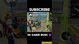 SABIR BOSS 😈sksabirboss trending gaming viralvideo viralreels viralshorts [upl. by Zedecrem240]