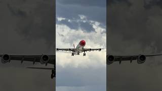 Edelweiss 2M Heavy Airbus A340 arrives at Las Vegas LAS  HBJMD  planespotting shorts [upl. by Sidonia63]