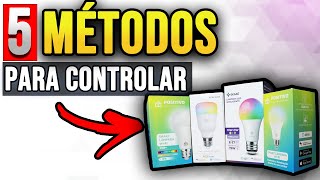 5 métodos para controlar sua lampada inteligente [upl. by Edmond102]