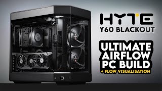 Air Cooled HYTE Y60  All Black Gaming PC Build  Noctua NHU12A Chromax Airflow  NZXT Z690 Intel [upl. by Torie]