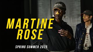 Martine Rose Spring Summer 2025 Fashion Show  Milan Fashion Week [upl. by Nehtiek]