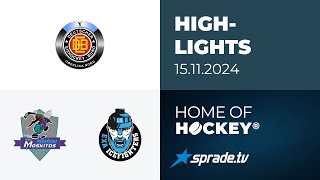 15112024  Highlights  ESC Moskitos Essen vs KSW IceFighters Leipzig [upl. by Atoked]