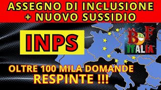 NUOVO BENEFICIO E PRIMI PAGAMENTI ASSEGNO DI INCLUSIONE [upl. by Ericka312]