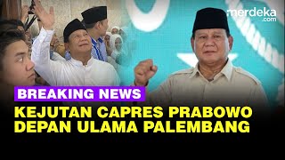 🔴 LIVE NOW  Kejutan Capres Prabowo Depan Ulama Jaringan Santri Indonesia Palembang [upl. by Aihsila]