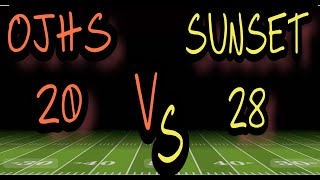 🔥OJHS Opelousas junior high vs Sunset🔥🏈 [upl. by Janaye58]