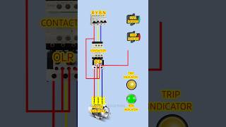 dol starter power and control full wiring connection dolstarter dolstarterconnection [upl. by Osborn]