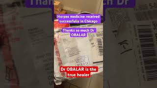 END HERPES VIRUS WITH DR OBALAR MEDICINE DROBALAR herpesvirus herbal herpes hpvvaccine usa [upl. by Harat]