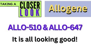 Allogene ALLO510 amp ALLO647 will be trial blazing However it will take time [upl. by Grange848]