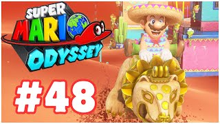 Sand Kingdom Basically done  Super Mario Odyssey Gamas Adventures  part 48 [upl. by Llertnad]