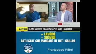 Agenda  Sky Tg24  Più lavoro e meno sussidi i dati ISTAT mandano in tilt i grillini [upl. by Aryc]