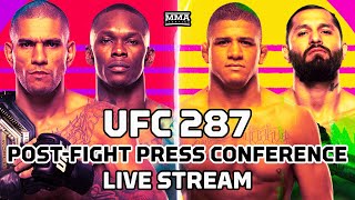 UFC 287 Pereira vs Adesanya 2 PostFight Press Conference LIVE Stream  MMA Fighting [upl. by Barb608]