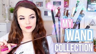 MY HARRY POTTER WAND COLLECTION  Cherry Wallis [upl. by Nolitta248]