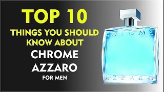 Top 10 Fragrance Facts Chrome Azzaro for men [upl. by Aisyla343]