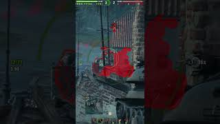 Big ROCK😰TigerMaus WoT Short Replay worldoftanks gaming gamingvideos gameplay [upl. by Benedix258]