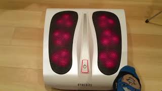 HOMEDICS deluxe shiatsu full foot massager [upl. by Neltiac]