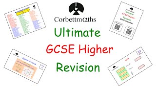 Ultimate GCSE Maths Higher Revision Video  Edexcel AQA OCR  Corbettmaths [upl. by Ecirad]