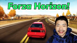 My First Time Playing Forza Horizon  First Impressions [upl. by Savick]