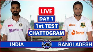 India vs Bangladesh 1st Test Day 1 Live  IND vs BAN 1st Test Live Scores amp Commentary  Only India [upl. by Reaht166]