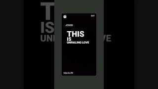 Jesus amazing grace with unfailed lovee💞relationshipcouplegoals shortsyoutubeshortsjesusvideo [upl. by Ahtelahs]