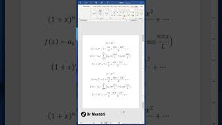 خاصية رائعة تسهل عليك كتابة المعادلات الرياضية في برنامج وورد [upl. by Arlyn]