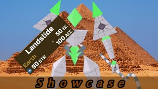 Pharoglyph got Landslide 👀 Loomian Legacy PVP Showcase [upl. by Ellevel219]