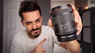 Canons Sharpest 35mm Lens Ever  RF 35mm f14 L VCM Review [upl. by Renckens]