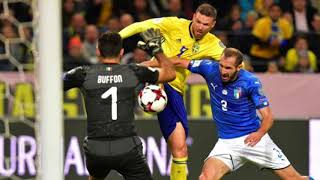 Italia pierde 10 ante Suecia en el partido de ida de repesca al Mundial [upl. by Lapides230]