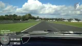 Evo X PB lap time at Castle Combe [upl. by Esinad]