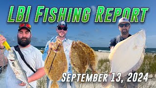 LBI Fishing Report 91324  Mid September Action Continues with Fluke Blues Tog Kingfish [upl. by Aleiram]