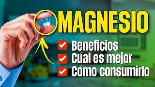 MAGNESIO Cuál es el mejor Beneficios y como tomarlo [upl. by Airres]