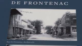 Berthierville tableau sur les anciennes photos de la rue de Frontenac [upl. by Fernandina]