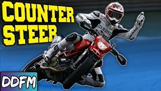 🔴 Motorcycle Countersteering Explained [upl. by Kenay]