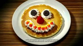 TV Commercial Spot  IHOP  Free Scary Face Pancake  Scary Face Pancakes at IHOP  Happy Halloween [upl. by Jahdol]