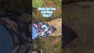 Wing it’s Hiking Tips  Gaiters 101 appalachiantrail [upl. by Nraa727]