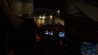 BMW X1 sDrive18i  Snow Night Drive  3 Zylinder „Power“ bmw acceleration [upl. by Nitsur]