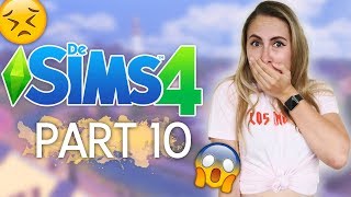 UITETEN GAAT FOUT  De Sims 4  Part 10 [upl. by Teerpnam]