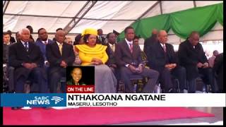 Nthakoana Ngatane on Lesothos Tom Thabane inauguration [upl. by Elisabeth]