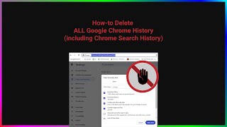 Howto Delete All Google Chrome History [upl. by Adnahsal584]