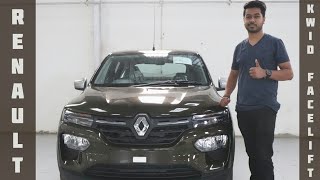 2019 Renault Kwid Facelift  Outback Bronze Colour  Interior amp Exterior Review [upl. by Laicram]