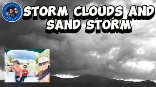 Vlog 758 🇪🇸 Storm Clouds and Sand Storm  Ferleenlain Channel [upl. by Shina667]