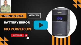 microteck online 3 kva ups battery charging Problem [upl. by Aneehsor]