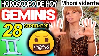 DETENTE YA❗️ALGUIEN PREPARA UNA MALDAD🤬 Geminis ♊ MONHI 🔮 Horoscopo De Hoy 28 De Septiembre 2024 [upl. by Eelrefinnej650]