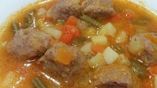 Albondigas a la jardinera con sofrito básico en olla GM [upl. by Deryl]