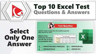 How to Master Excel Job Test  Top 10 Test Questions You Need to Know [upl. by Vernita]